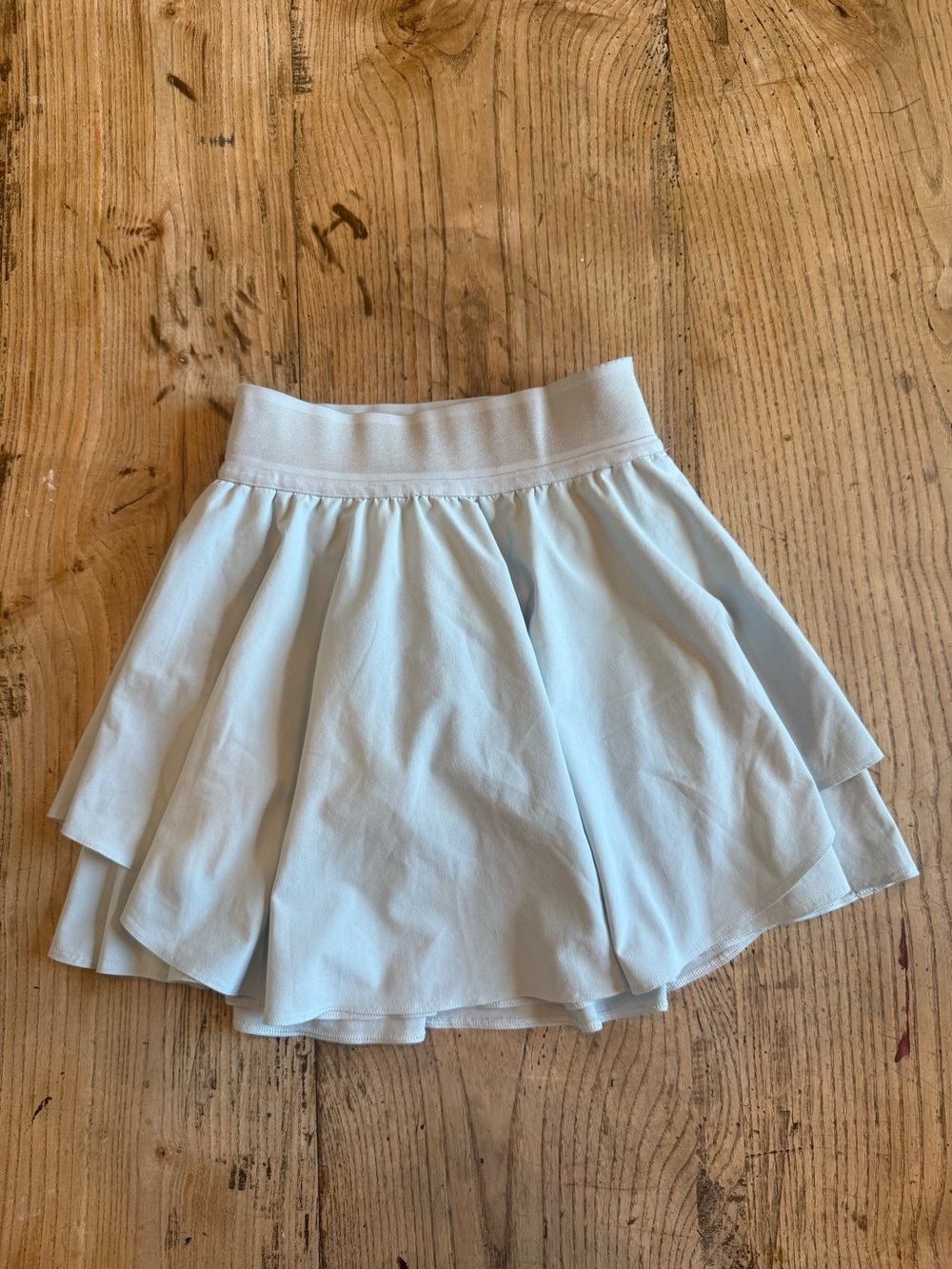 Lululemon Court Rival HR Skirt Long Pastel Blue Size 0